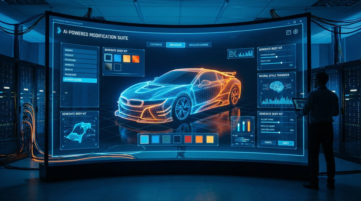 四虎AI改装汽车视频